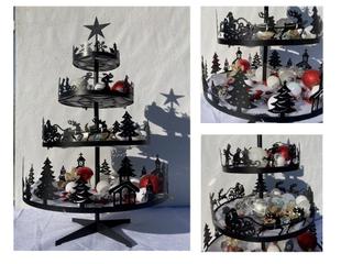 INT62 - Sapin de Noël de table - L